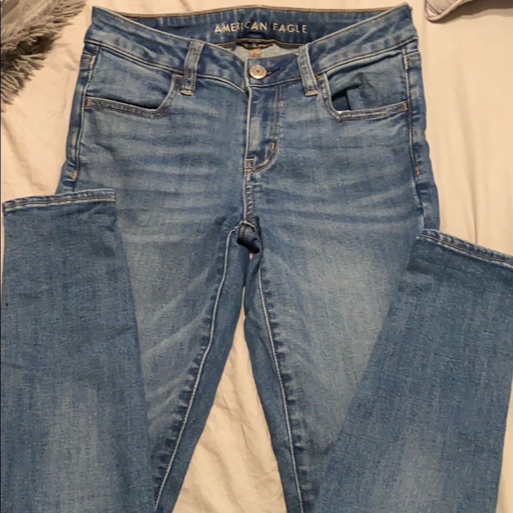 Packing skinny jeggings
